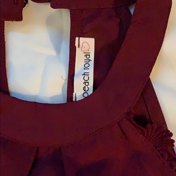 Maroon tank - Picture 2 of 3